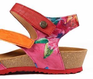 Think Sandaletten bunt Dumia fuxia/kombi 297-9080 - DUM 111