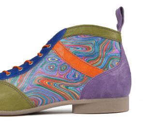 Think Schnürschuhe bunt Guad-2 multicolour/kombi 618-9080 - GUD 708
