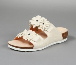 Think Pantoletten beige Julia ivory 567-1000 - JLA 227