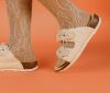 Think Pantoletten beige Julia ivory 567-1000 - JLA 227