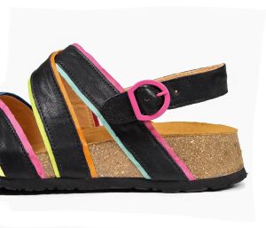 Think Sandalette bunt Koak schwarz/kombi 953-0000 - KOA 49