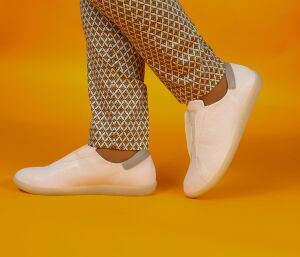 Think Slipper weiss Nature bianco/kombi 945-1000 - NTR 1