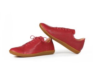 Think Schn&uuml;rschuhe rot Nature pomodoro 946-5000 - NTR 4