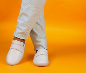 Think Slipper weiss Nature bianco/kombi 962-1000 - NTR 15