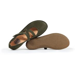 Loints Ballerinas Natural green gr&uuml;n 68410-0745 Neerstraat - LNT 1734