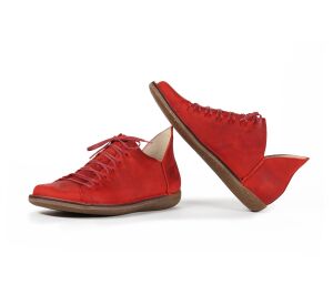 Loints Schnürschuhe Natural mandarine red rot 68446-0405 Nieuwvliet - LNT 1743