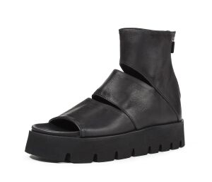 Lofina Sandaletten schwarz 5226 Maja gasoline-nero - LOF 60