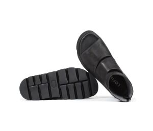 Lofina Sandaletten schwarz 5226 Maja gasoline-nero - LOF 60