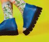 Lofina Sandaletten blau 3442-nero Maja gasoline-blu-reale - LOF 58