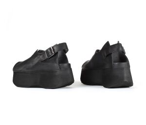 Lofina Sandaletten schwarz 5123 Solveig gasoline-nero - LOF 64