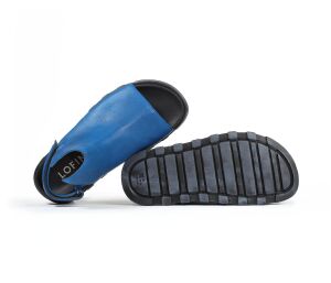 Lofina Sandaletten blau 3366 Lene gasoline-blu-reale - LOF 71