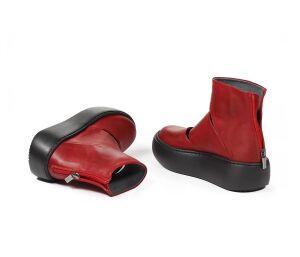 Lofina Stiefeletten rot 2925 Elina gasoline-rosso - LOF 72