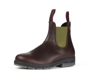 Hobo Shoes Australian darkbrown/olive Booties - HBS 20