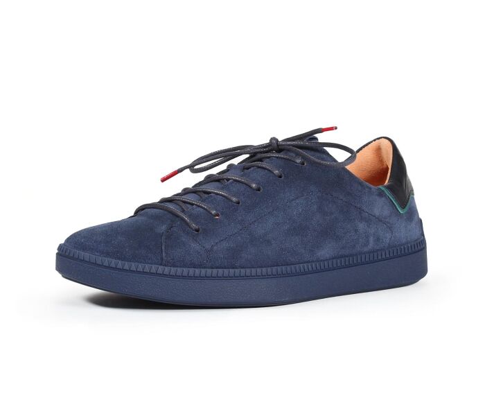 think sneaker blau turna herren navy/kombi 897-8000 fussbett: neu - wechselbare lederbezogene kork-weichschaum-bettung mit besonders guter auftritt-dämpfung im ballenbereich (pflanzlich gegerbt) kalbsleder pflanzlich  gegerbt - nicht gefärbt ohne absatz problemlösender 6-loch langschnürer mit weitem einstieg und weich gepolstertem fersenrand