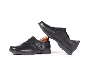 Think Slipper schwarz Pensa Damen schwarz 1016-0000 - PN 160