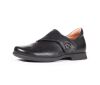 think slipper schwarz pensa damen schwarz 1016-0000 fussbett: lederbezogene wechselbare kork-latex-bettung (pflanzlich gegerbt) lederfutter - vegetabil gegerbt und ungef&auml;rbt 5 mm absatz praktischer slipper mit kleinem gummizug an der innenseite und stabilem klett an der au&szlig;en-seite. abgepolsterte fersenpartie und nahtfreier ballenbereich.