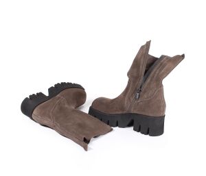 Lofina Stiefeletten taupe 6105 Smilla london-dark taupe -...