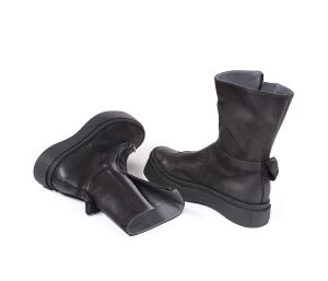 Lofina Stiefeletten schwarz 6430 Kaia gasoline-nero - LOF 89