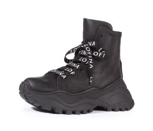 Lofina Stiefeletten schwarz 6492 Linette gasoline-nero - LOF 91