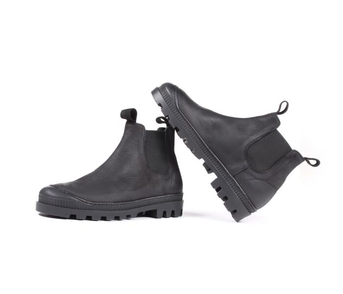 Lofina Stiefeletten schwarz 6471 Birte gasoline-nero - LOF 93