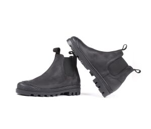 Lofina Stiefeletten schwarz 6471 Birte gasoline-nero -...
