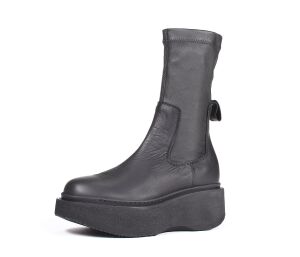 Lofina Stiefeletten schwarz 6282 Ellie gasoline-nero -...