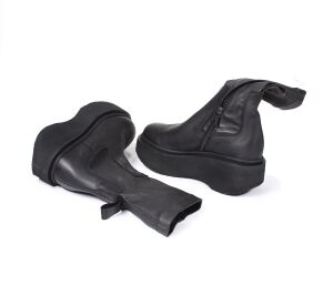 Lofina Stiefeletten schwarz 6282 Ellie gasoline-nero - LOF 88
