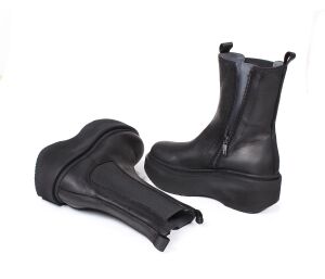 Lofina Stiefeletten schwarz 6284 Ellie gasoline-nero -...