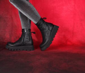 Lofina Stiefeletten schwarz 6003 maja gasoline-nero - LOF 92
