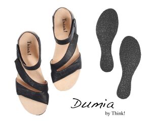 Think Sandaletten schwarz Dumia schwarz 297-0000 - DUM 25